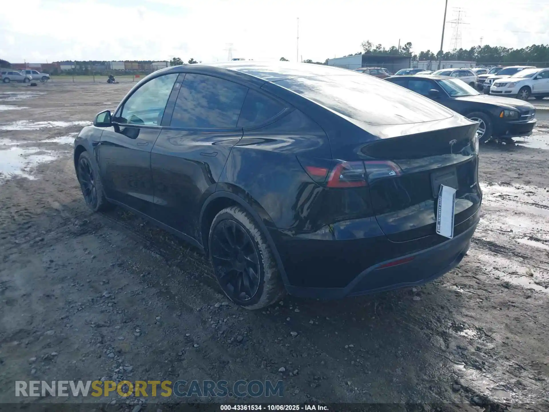 3 Photograph of a damaged car 7SAYGDEE8NF322374 TESLA MODEL Y 2022