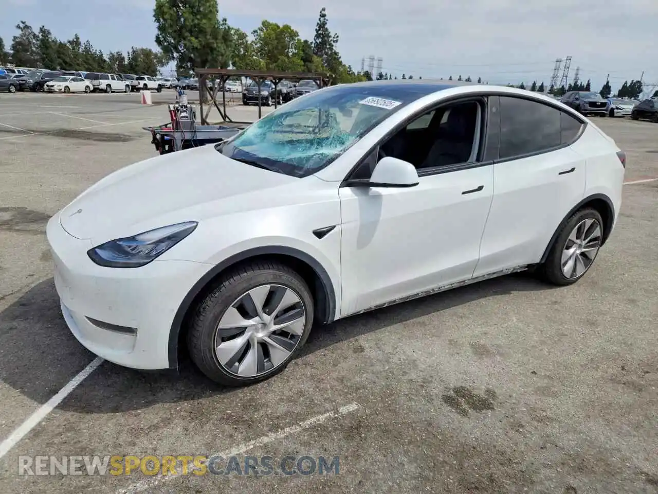 1 fotografías del automóvil dañado 7SAYGDEE8NF327641 TESLA MODEL Y 2022