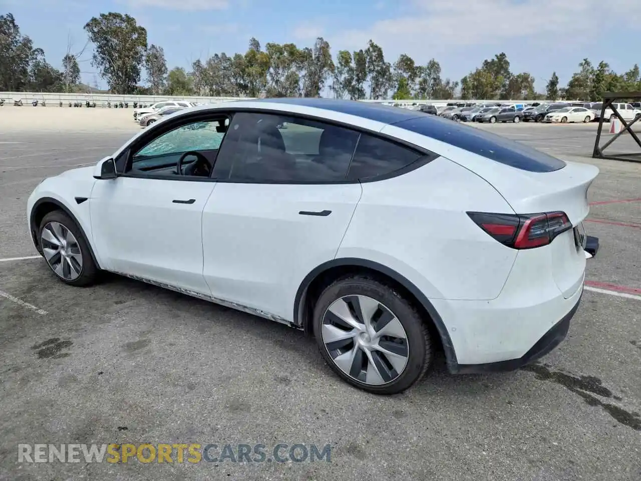 2 fotografías del automóvil dañado 7SAYGDEE8NF327641 TESLA MODEL Y 2022
