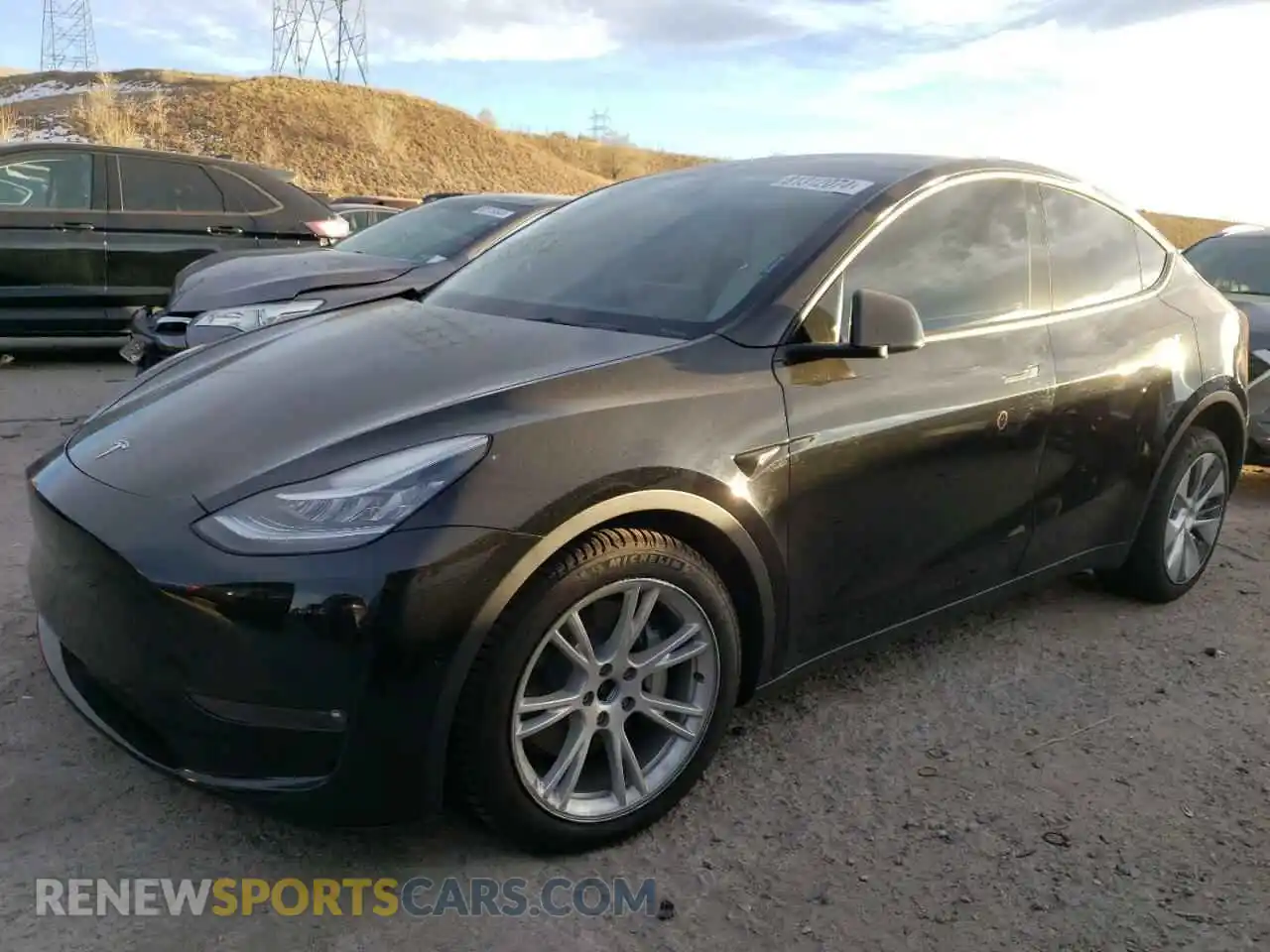 1 fotografías del automóvil dañado 7SAYGDEE8NF328868 TESLA MODEL Y 2022