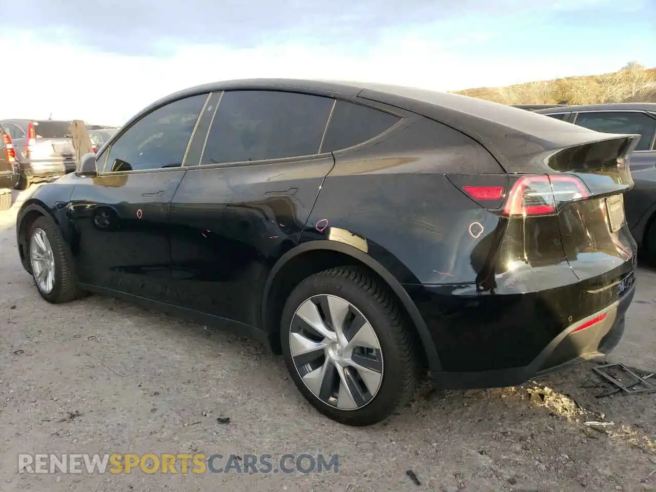 2 fotografías del automóvil dañado 7SAYGDEE8NF328868 TESLA MODEL Y 2022