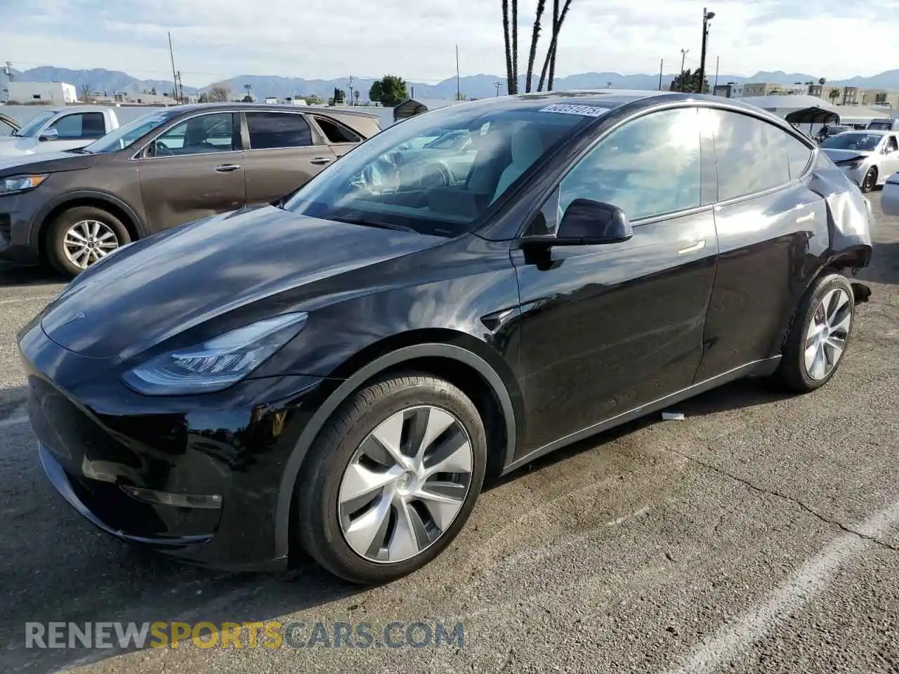 1 Photograph of a damaged car 7SAYGDEE8NF329275 TESLA MODEL Y 2022
