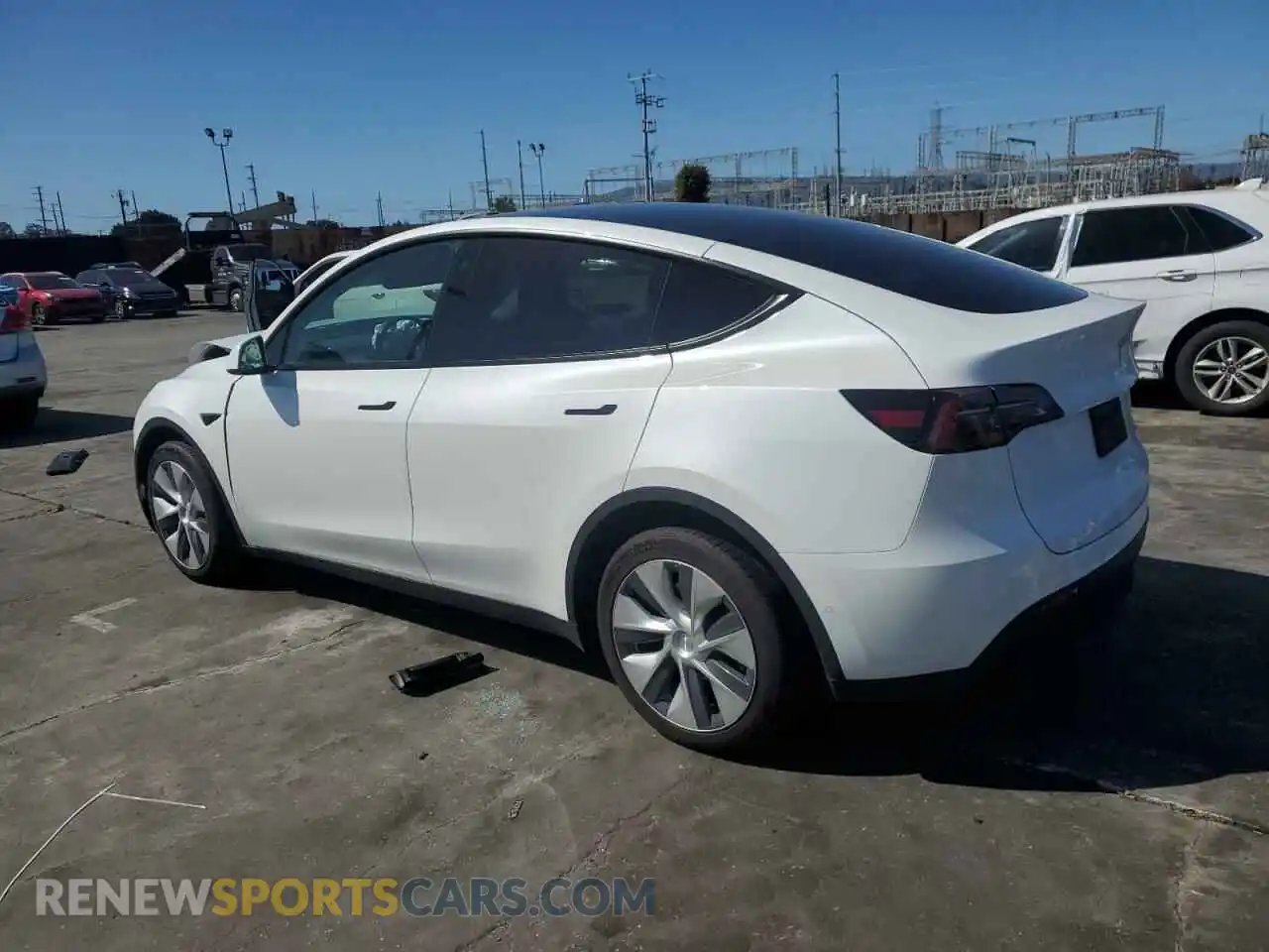 2 Photograph of a damaged car 7SAYGDEE8NF340096 TESLA MODEL Y 2022