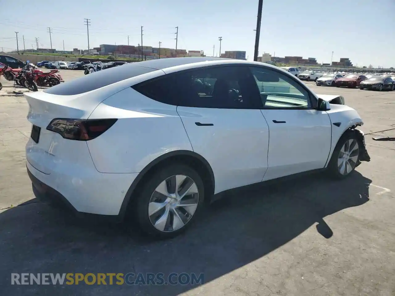 3 Photograph of a damaged car 7SAYGDEE8NF340096 TESLA MODEL Y 2022