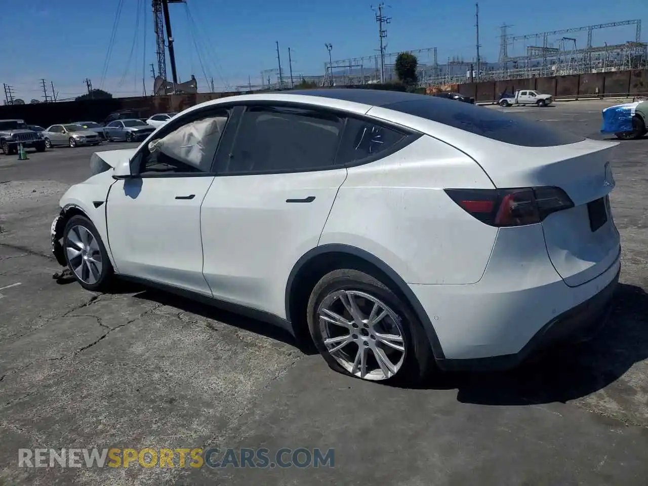 2 Photograph of a damaged car 7SAYGDEE8NF341166 TESLA MODEL Y 2022