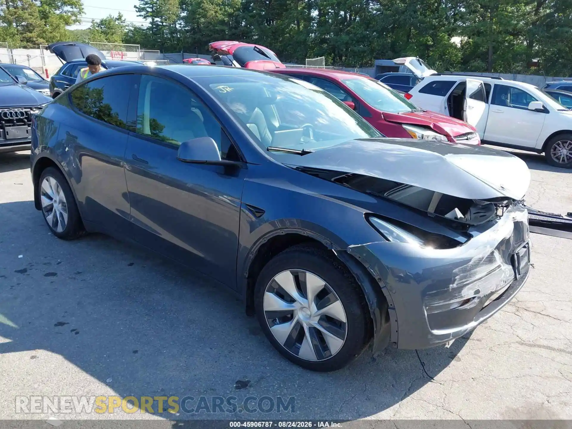 1 fotografías del automóvil dañado 7SAYGDEE8NF354029 TESLA MODEL Y 2022