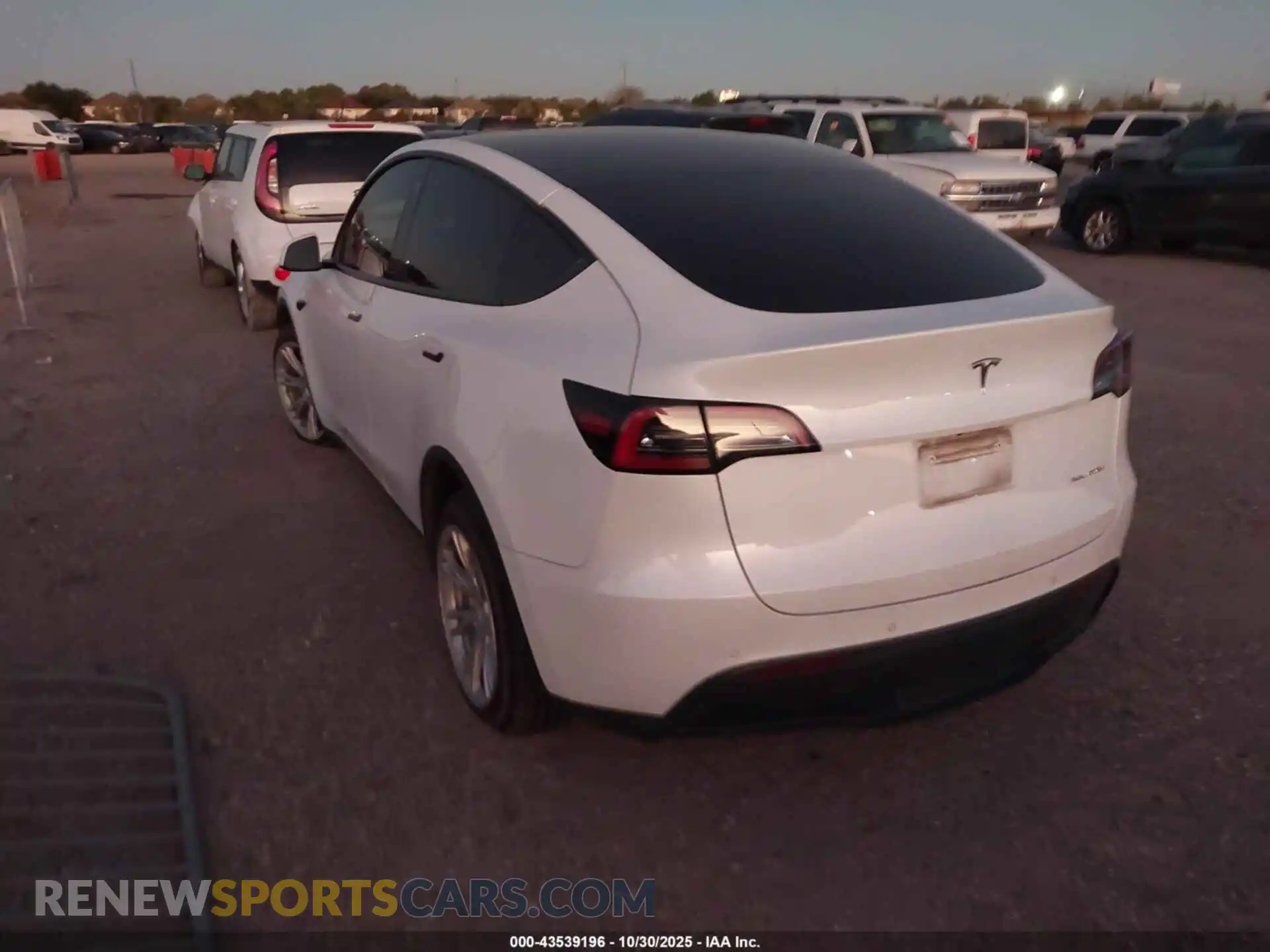 3 Photograph of a damaged car 7SAYGDEE8NF357061 TESLA MODEL Y 2022