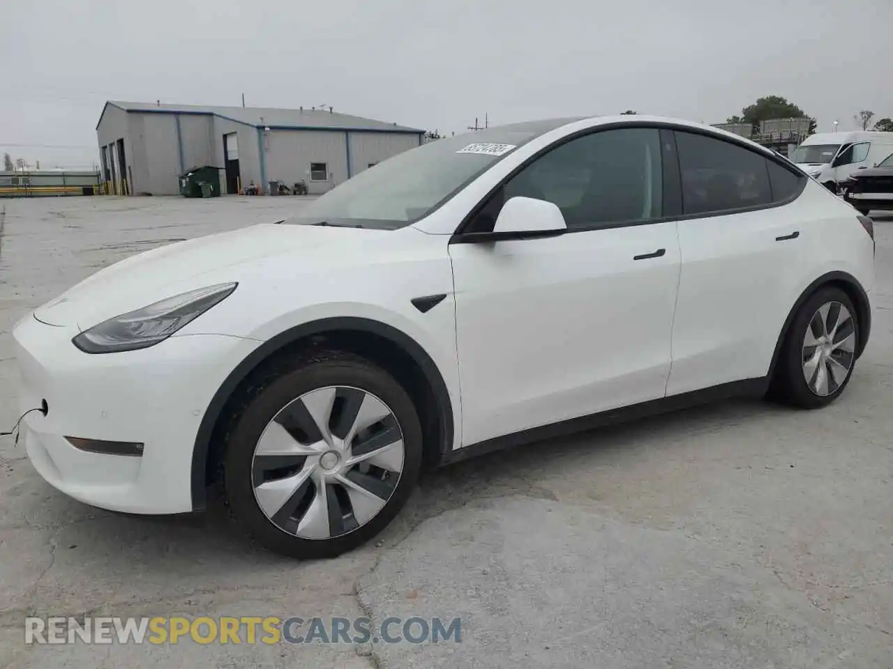1 Photograph of a damaged car 7SAYGDEE8NF372420 TESLA MODEL Y 2022