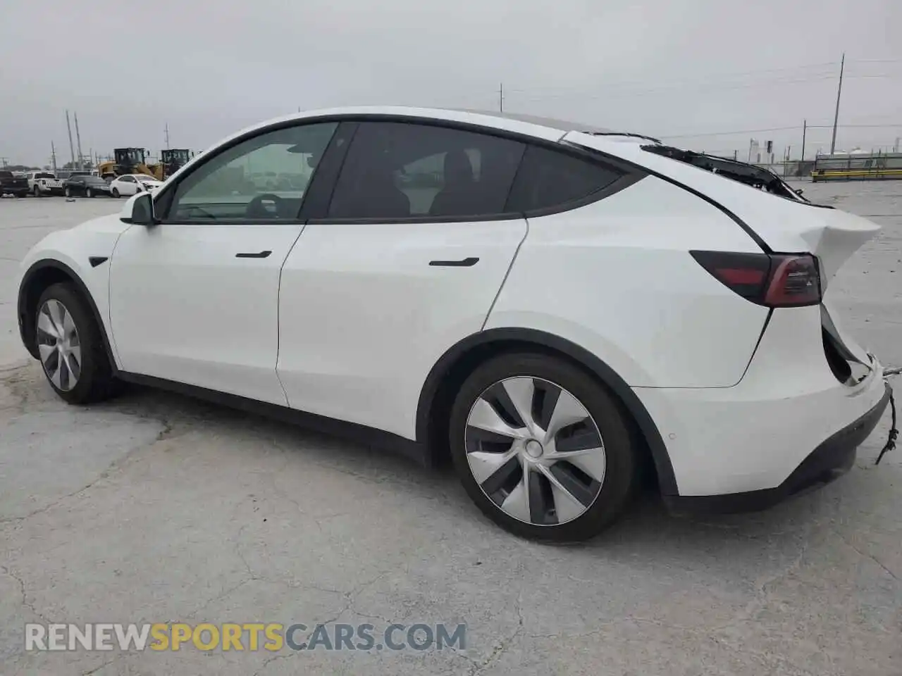 2 Photograph of a damaged car 7SAYGDEE8NF372420 TESLA MODEL Y 2022