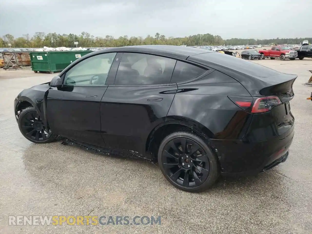 2 Photograph of a damaged car 7SAYGDEE8NF387208 TESLA MODEL Y 2022