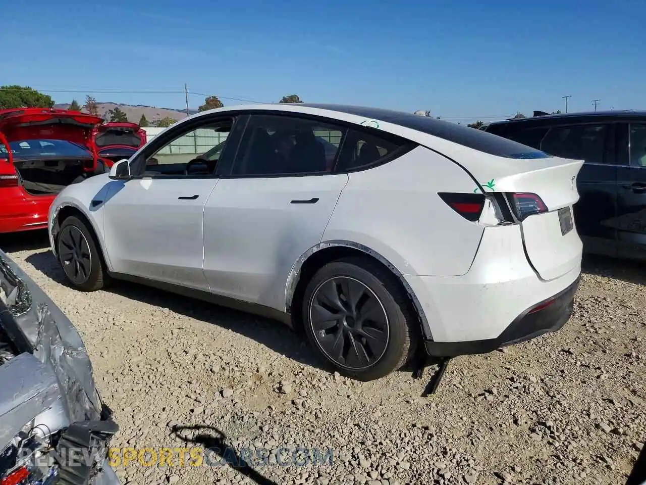 2 Photograph of a damaged car 7SAYGDEE8NF434026 TESLA MODEL Y 2022