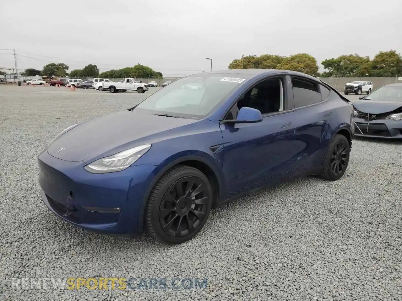 1 Photograph of a damaged car 7SAYGDEE8NF481010 TESLA MODEL Y 2022
