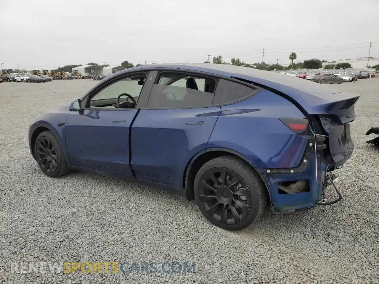 2 Photograph of a damaged car 7SAYGDEE8NF481010 TESLA MODEL Y 2022
