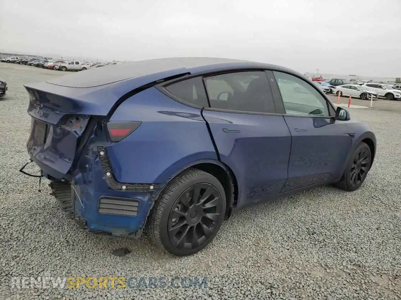 3 Photograph of a damaged car 7SAYGDEE8NF481010 TESLA MODEL Y 2022