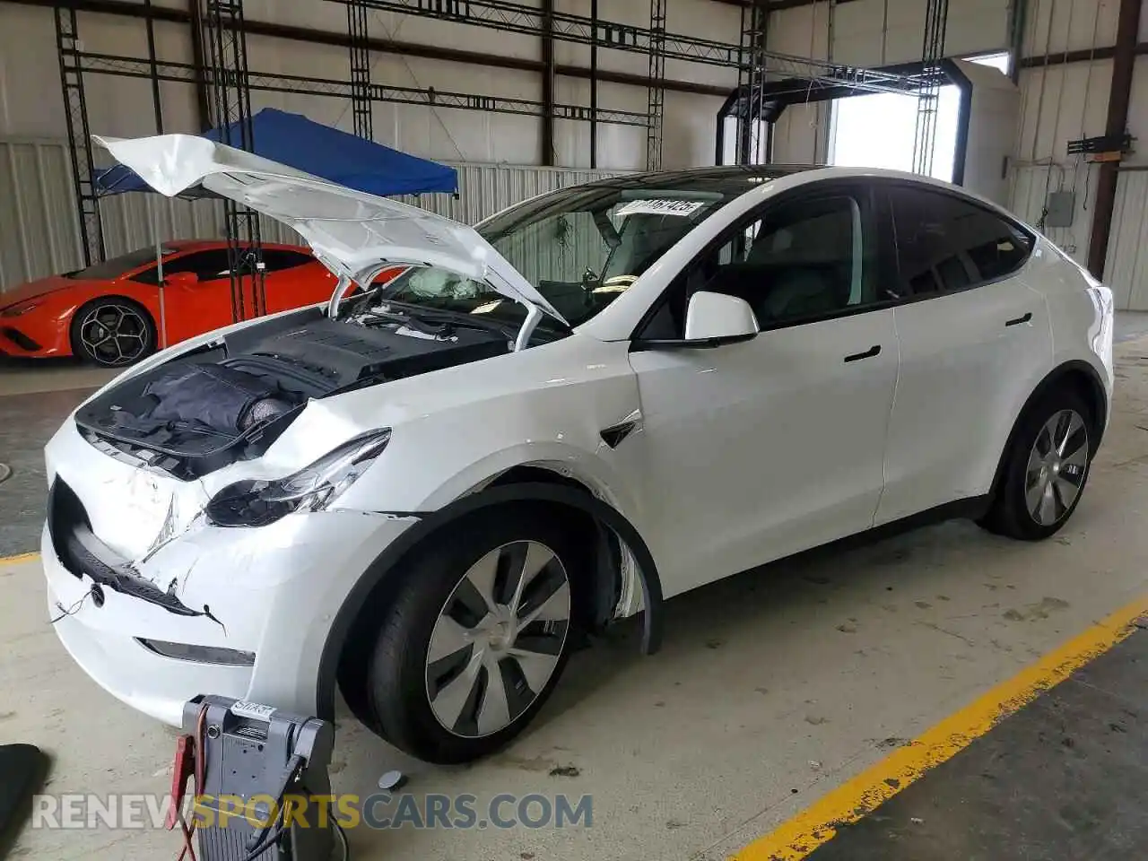 1 Photograph of a damaged car 7SAYGDEE8NF504530 TESLA MODEL Y 2022