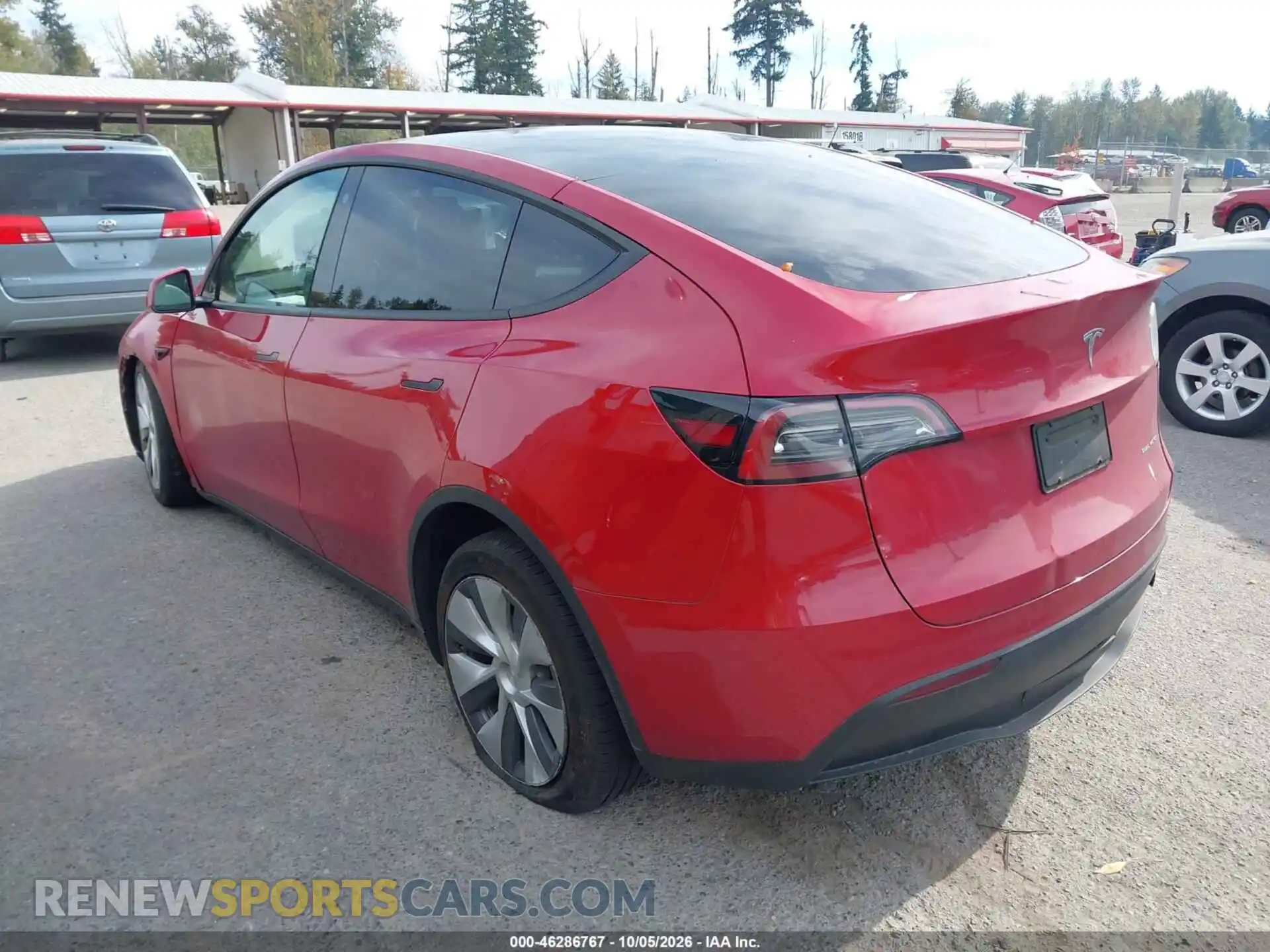 3 Фотография поврежденного автомобиля 7SAYGDEE8NF548298 TESLA MODEL Y 2022