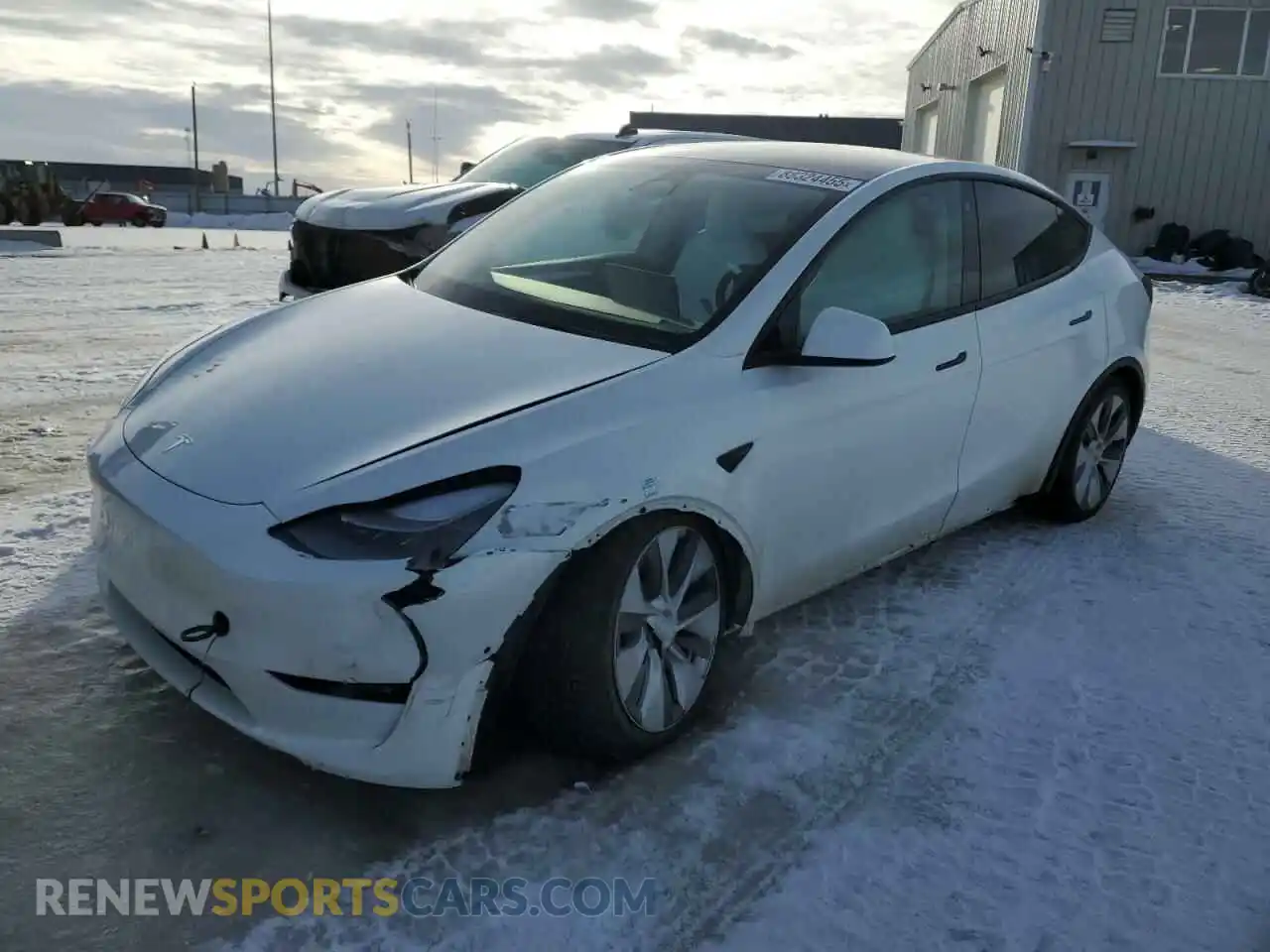 1 fotografías del automóvil dañado 7SAYGDEE8NF549841 TESLA MODEL Y 2022