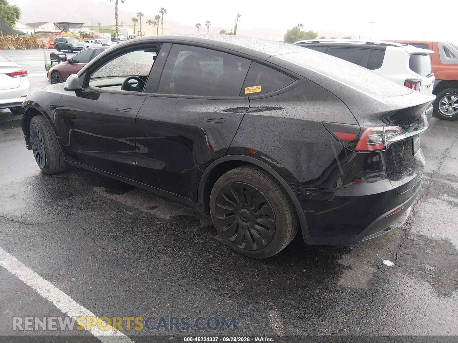 3 fotografías del automóvil dañado 7SAYGDEE9NA001568 TESLA MODEL Y 2022