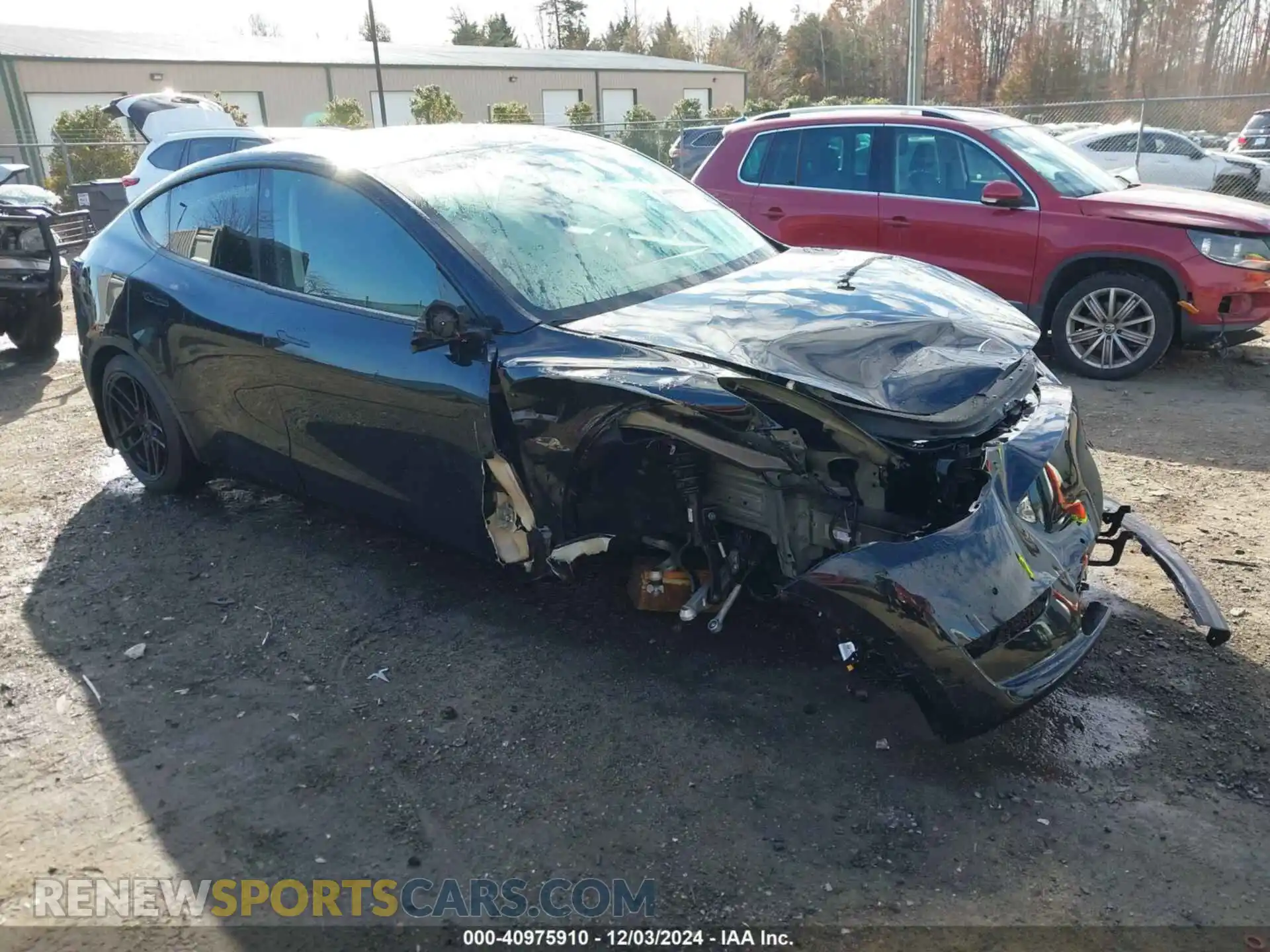 1 Photograph of a damaged car 7SAYGDEE9NA008200 TESLA MODEL Y 2022