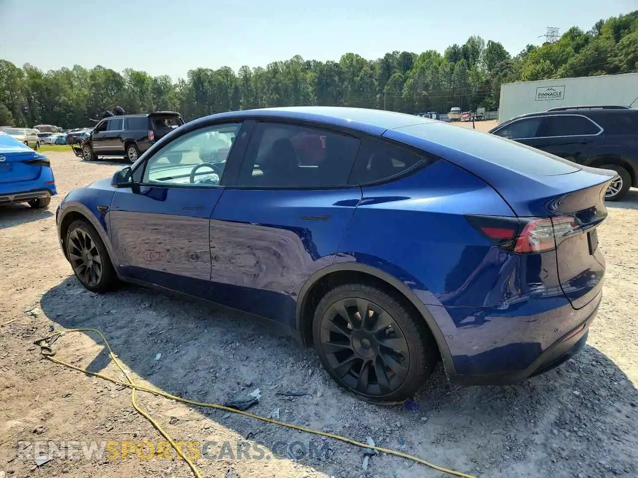 2 Photograph of a damaged car 7SAYGDEE9NA009363 TESLA MODEL Y 2022