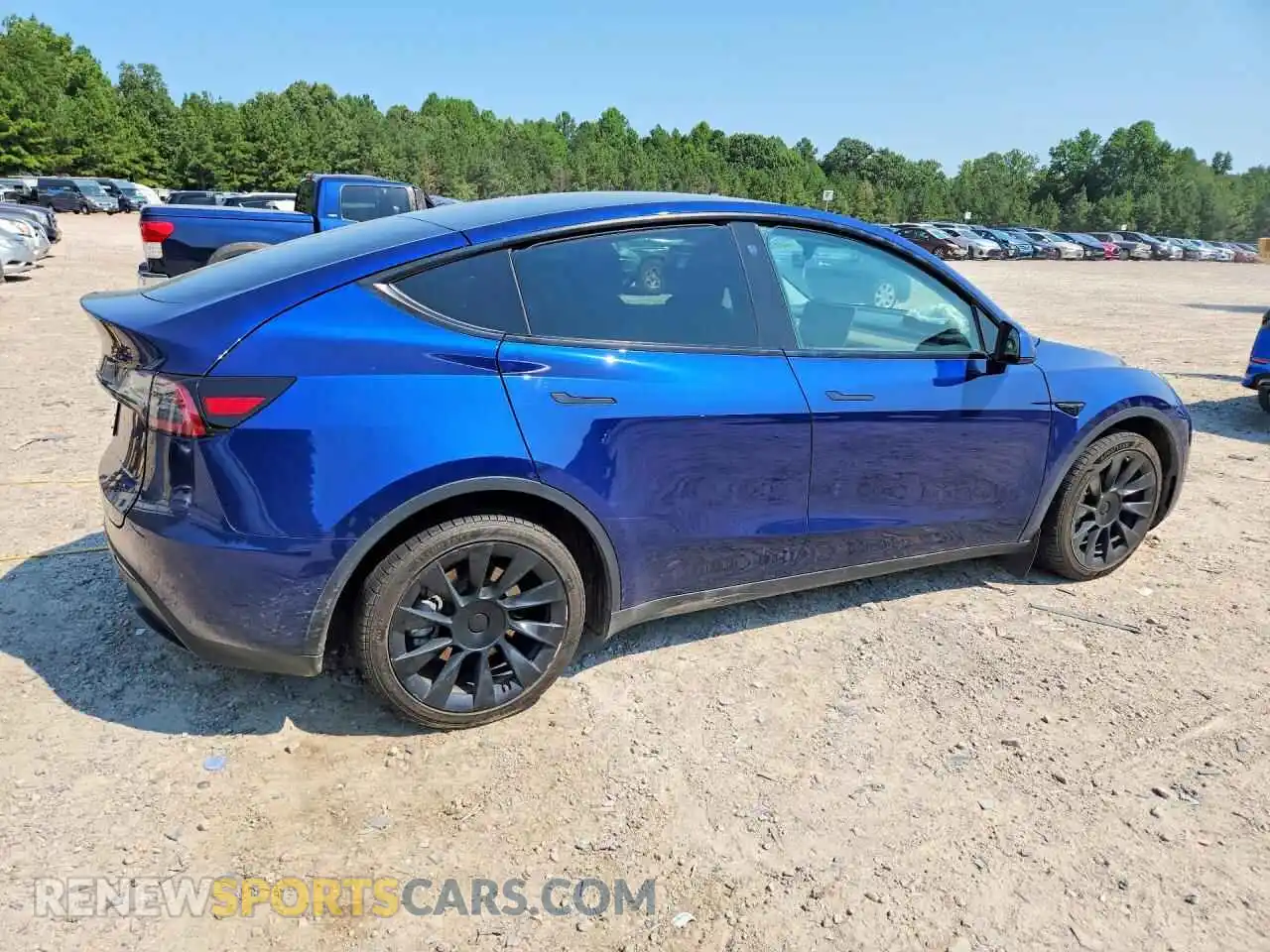 3 Photograph of a damaged car 7SAYGDEE9NA009363 TESLA MODEL Y 2022