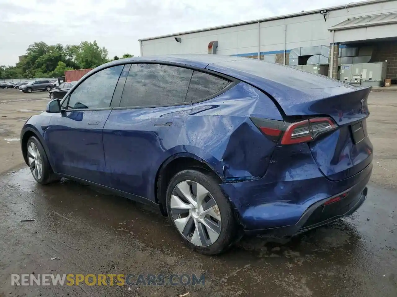 2 Photograph of a damaged car 7SAYGDEE9NF311268 TESLA MODEL Y 2022