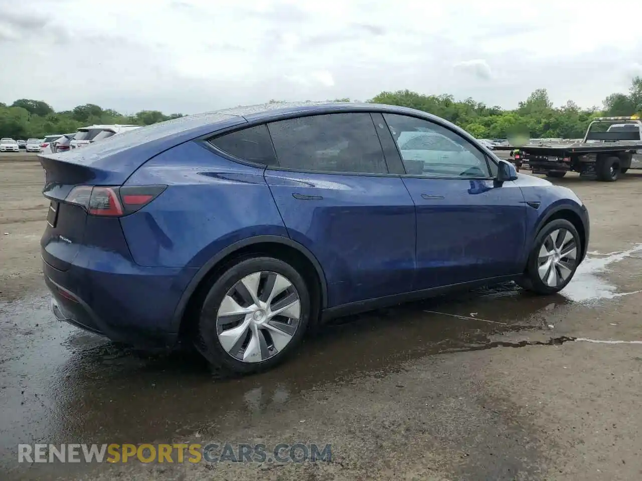 3 Photograph of a damaged car 7SAYGDEE9NF311268 TESLA MODEL Y 2022