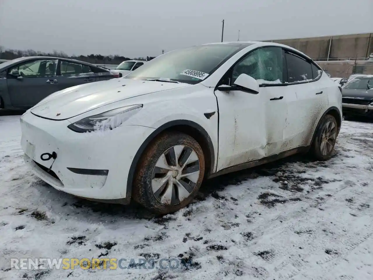 1 Photograph of a damaged car 7SAYGDEE9NF353469 TESLA MODEL Y 2022