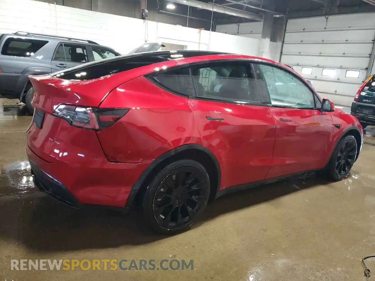 3 Photograph of a damaged car 7SAYGDEE9NF355187 TESLA MODEL Y 2022