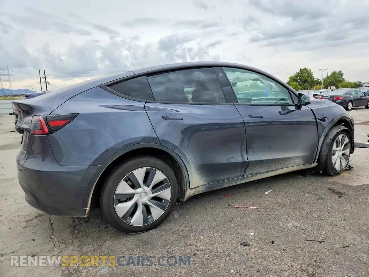3 Photograph of a damaged car 7SAYGDEE9NF357912 TESLA MODEL Y 2022
