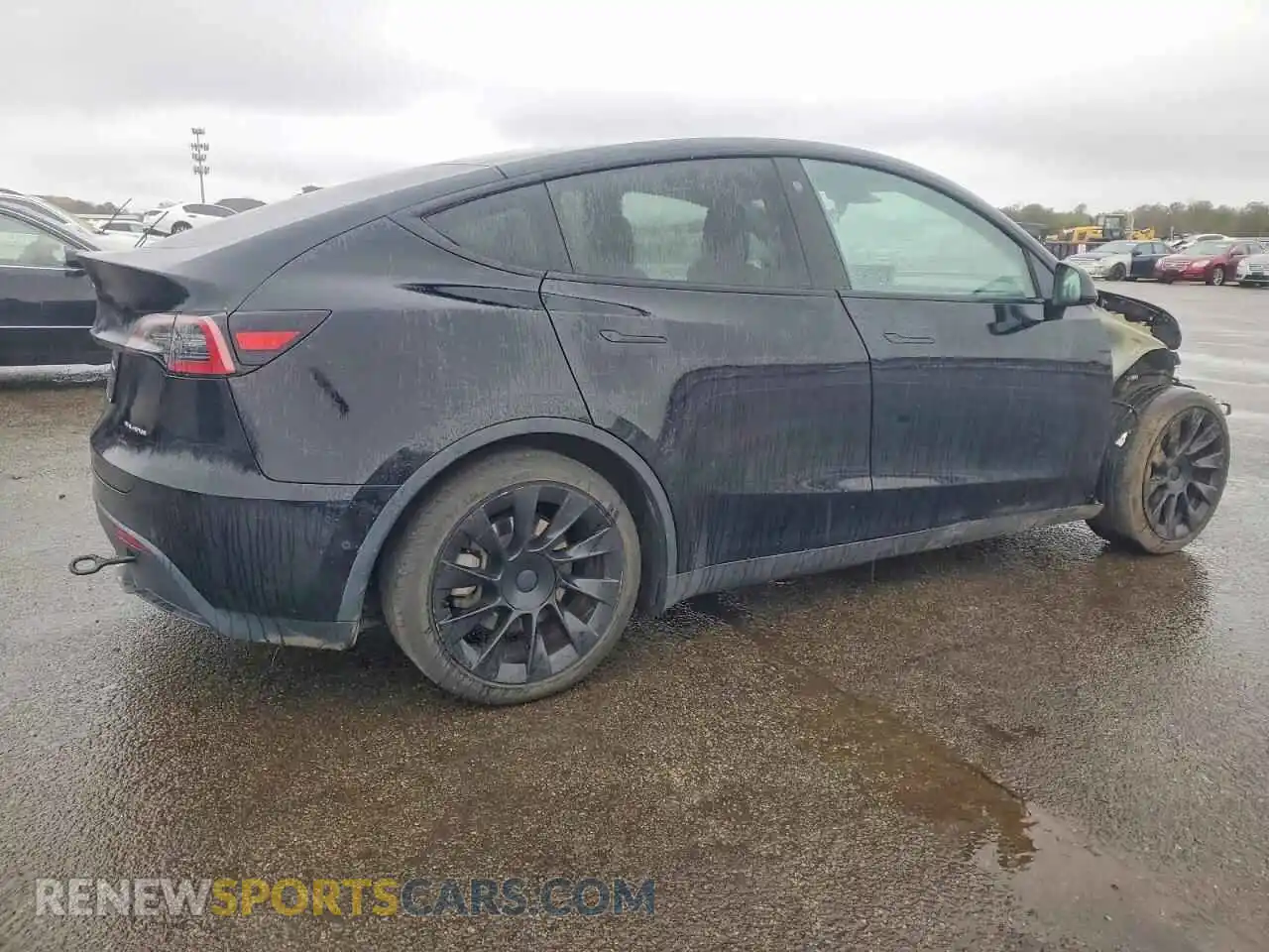 3 Photograph of a damaged car 7SAYGDEE9NF366433 TESLA MODEL Y 2022