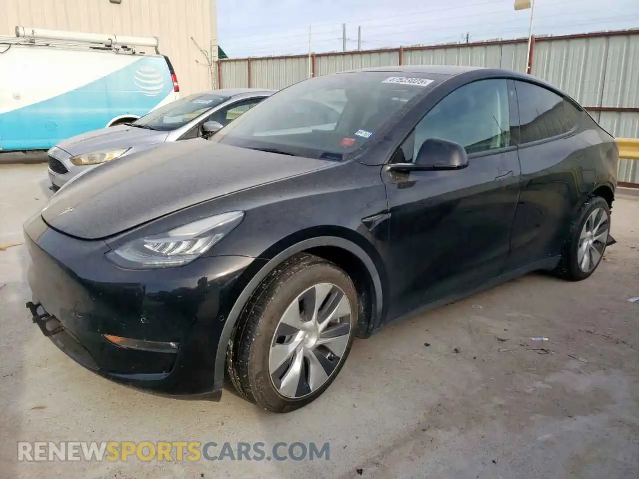 1 Photograph of a damaged car 7SAYGDEE9NF375679 TESLA MODEL Y 2022