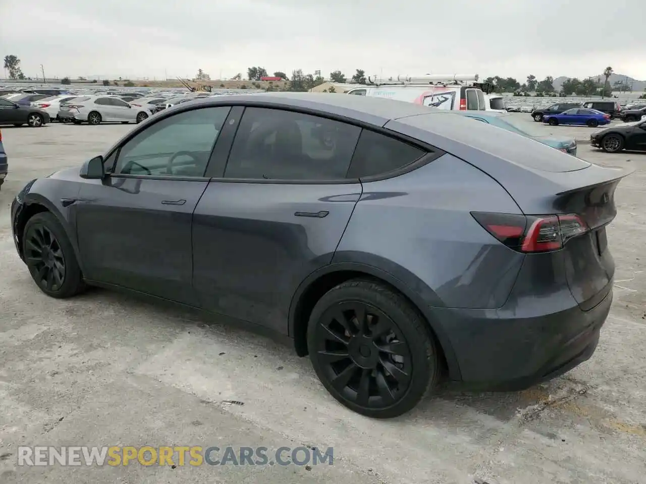 2 Photograph of a damaged car 7SAYGDEE9NF393163 TESLA MODEL Y 2022