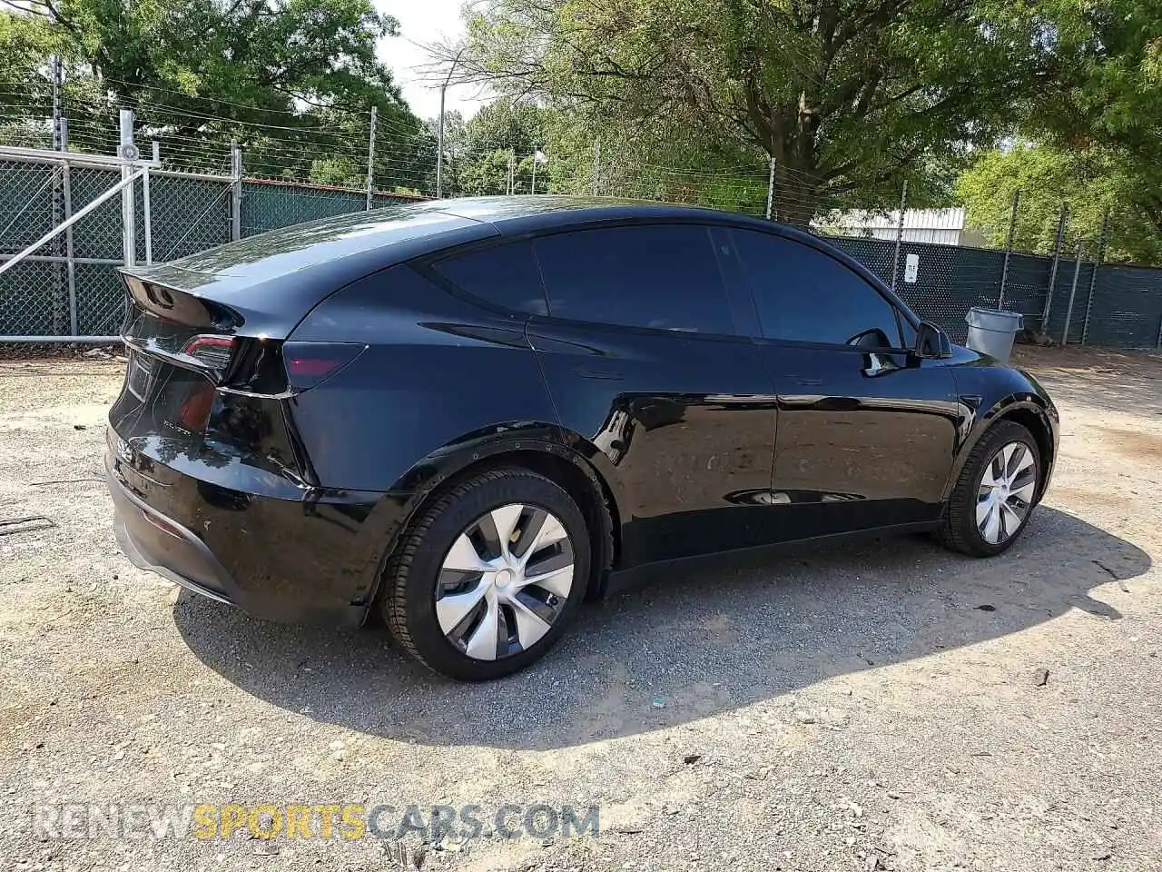 3 Photograph of a damaged car 7SAYGDEE9NF422399 TESLA MODEL Y 2022