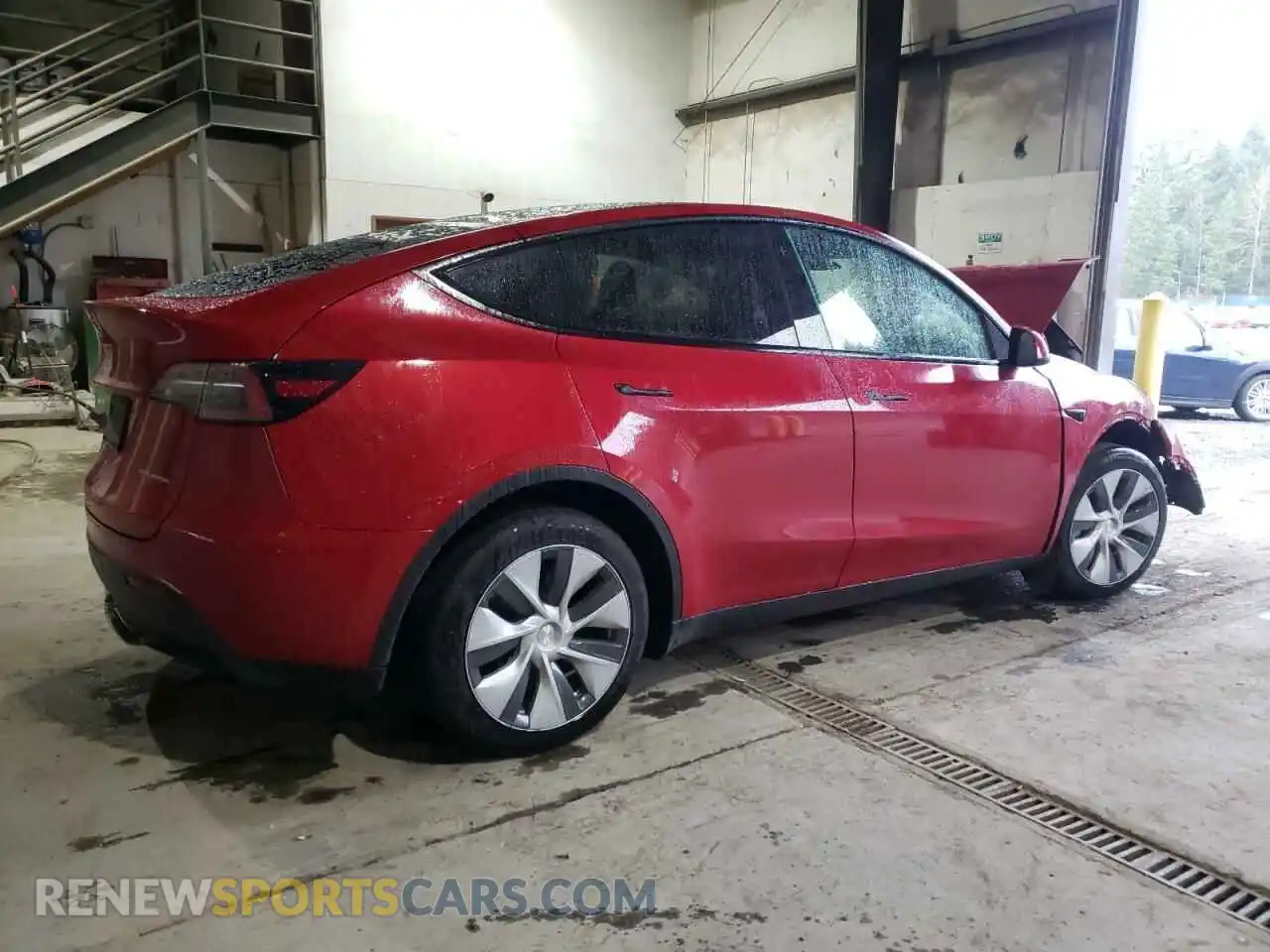 3 Photograph of a damaged car 7SAYGDEE9NF423486 TESLA MODEL Y 2022