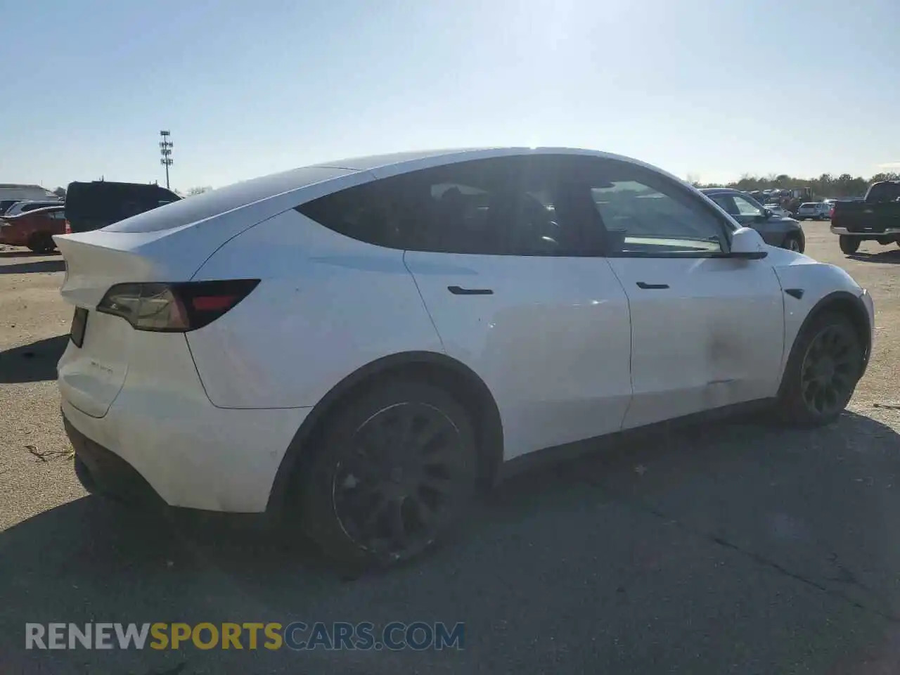 3 Photograph of a damaged car 7SAYGDEE9NF425688 TESLA MODEL Y 2022