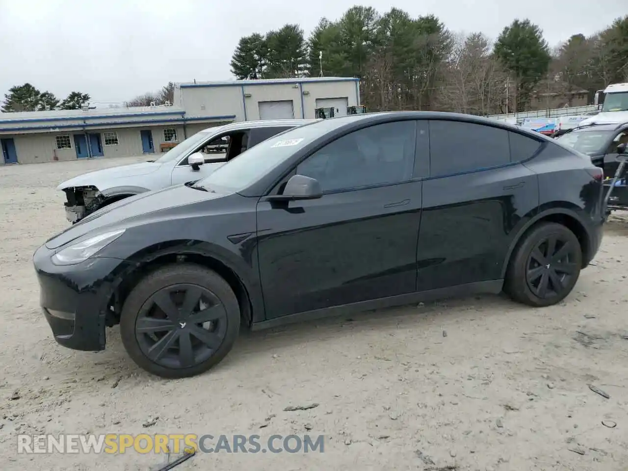 1 Photograph of a damaged car 7SAYGDEE9NF437257 TESLA MODEL Y 2022