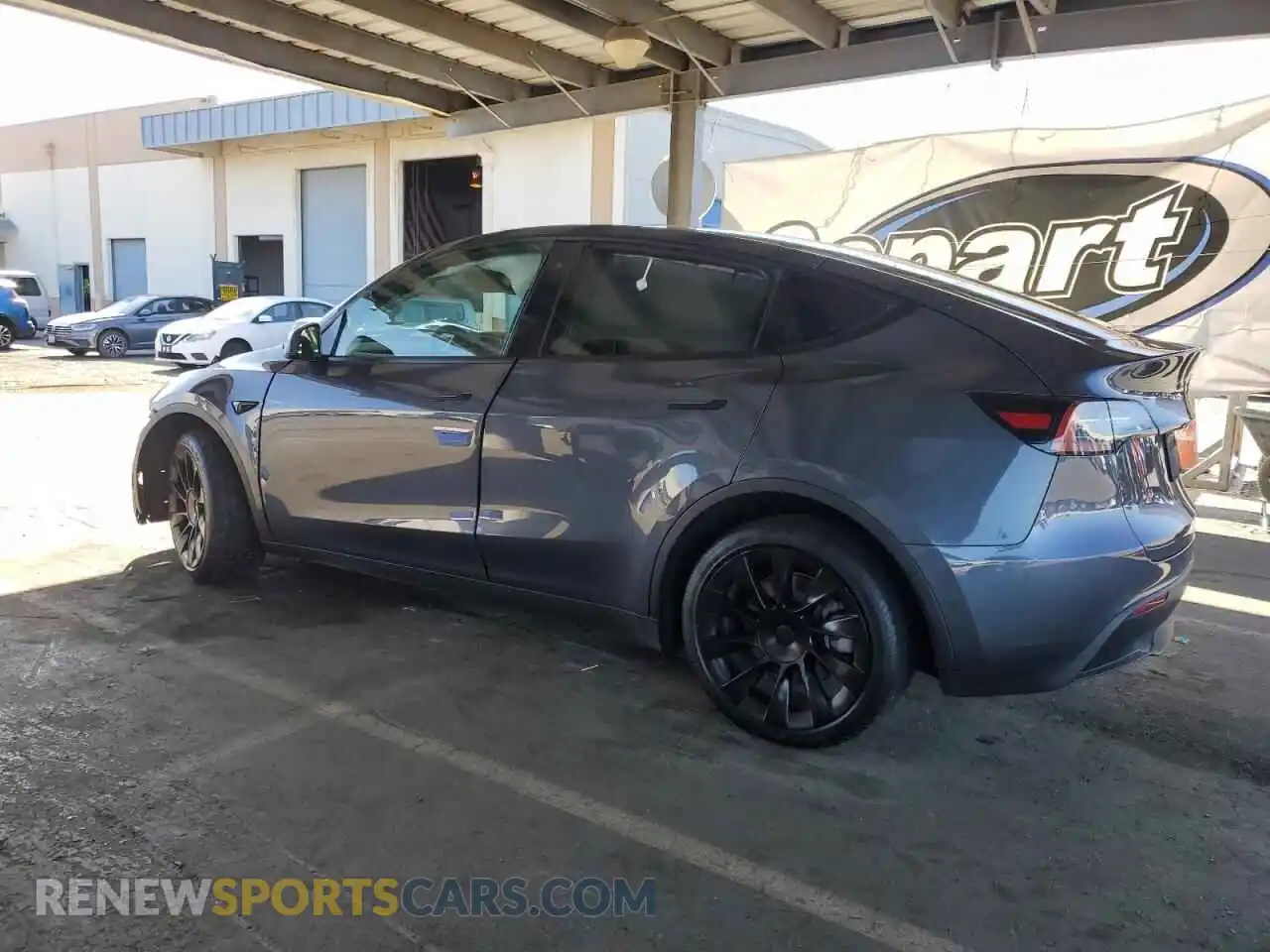 2 Photograph of a damaged car 7SAYGDEE9NF438585 TESLA MODEL Y 2022