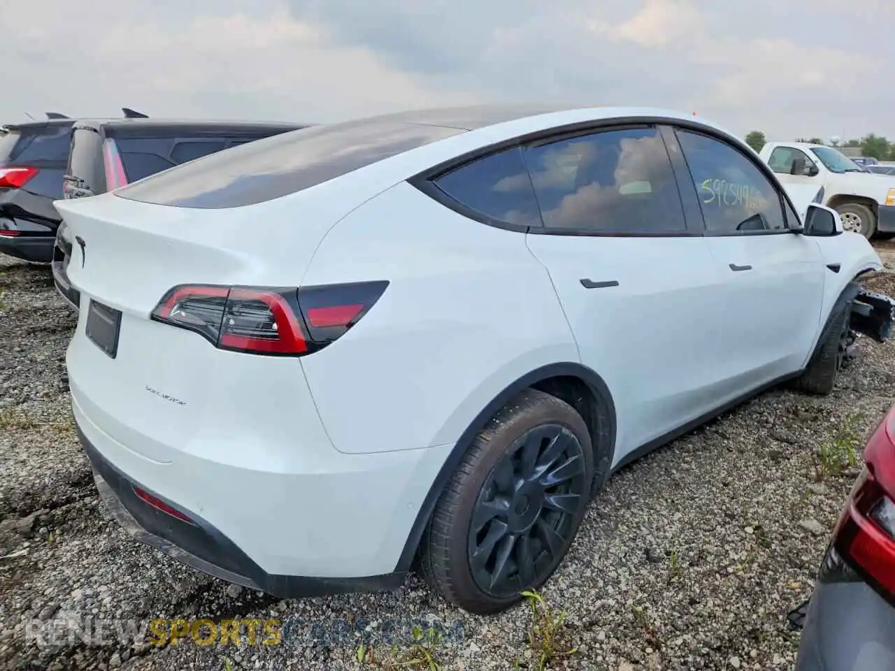3 Photograph of a damaged car 7SAYGDEE9NF441065 TESLA MODEL Y 2022