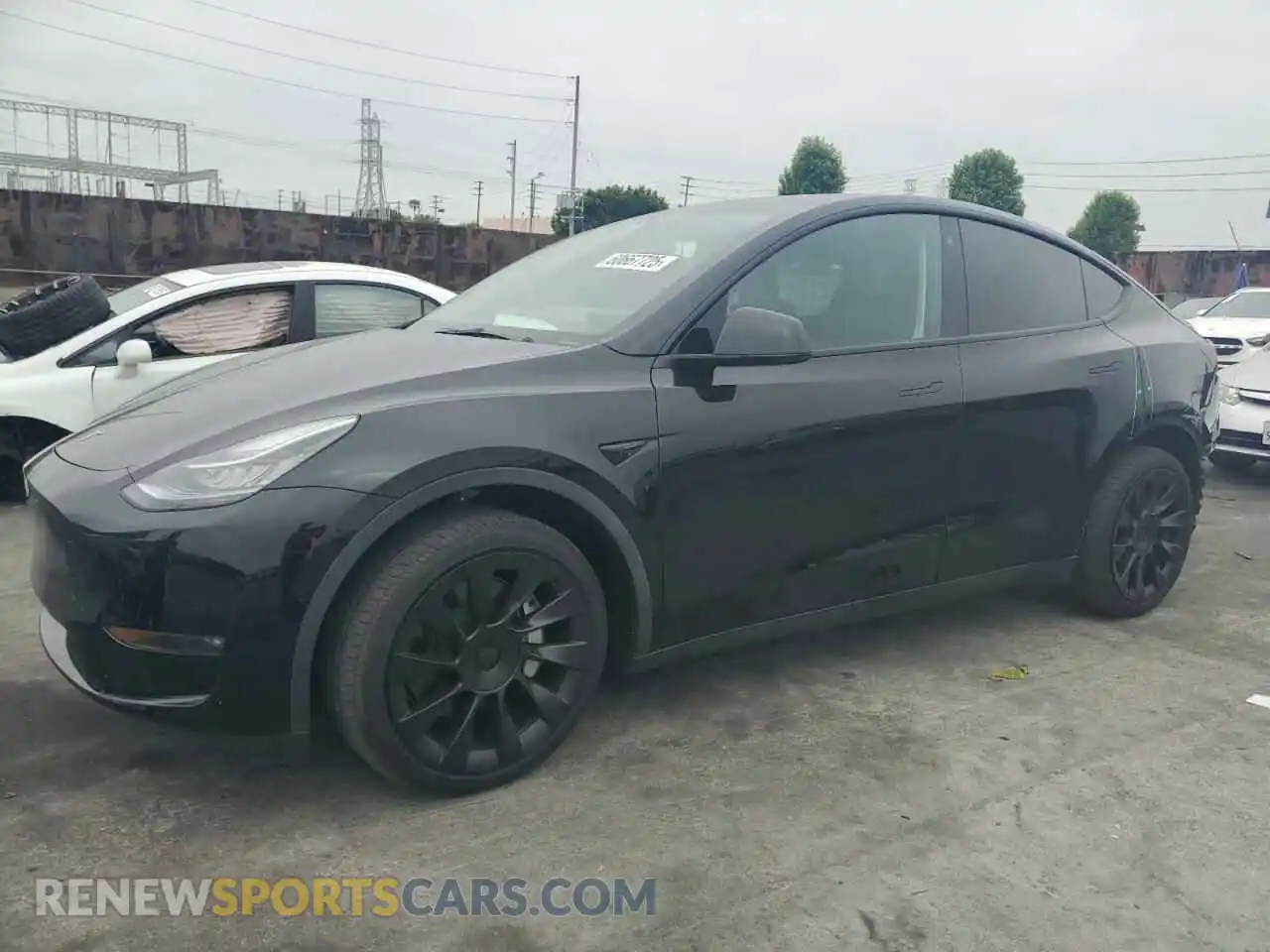 1 Photograph of a damaged car 7SAYGDEE9NF450350 TESLA MODEL Y 2022