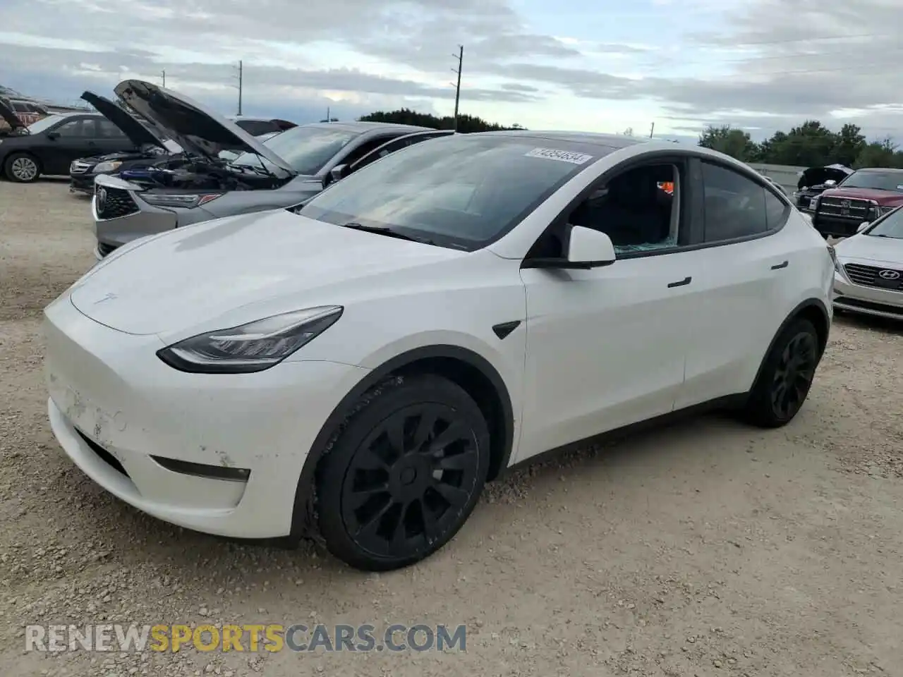 1 fotografías del automóvil dañado 7SAYGDEE9NF460196 TESLA MODEL Y 2022