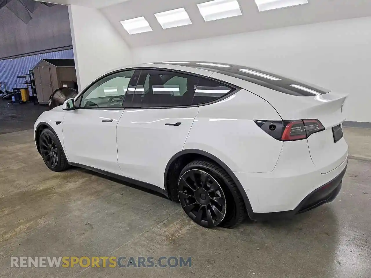 2 fotografías del automóvil dañado 7SAYGDEE9NF481355 TESLA MODEL Y 2022