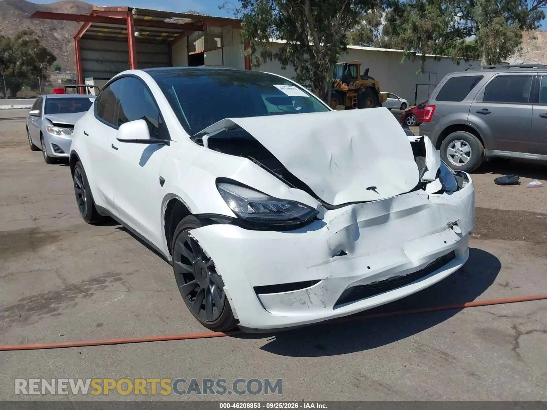 1 Photograph of a damaged car 7SAYGDEE9NF506674 TESLA MODEL Y 2022