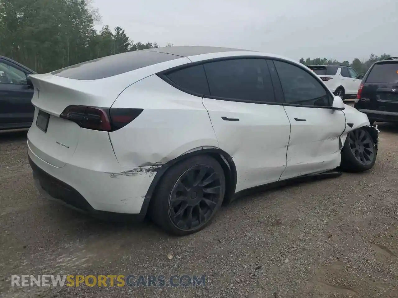 3 Photograph of a damaged car 7SAYGDEE9NF514144 TESLA MODEL Y 2022