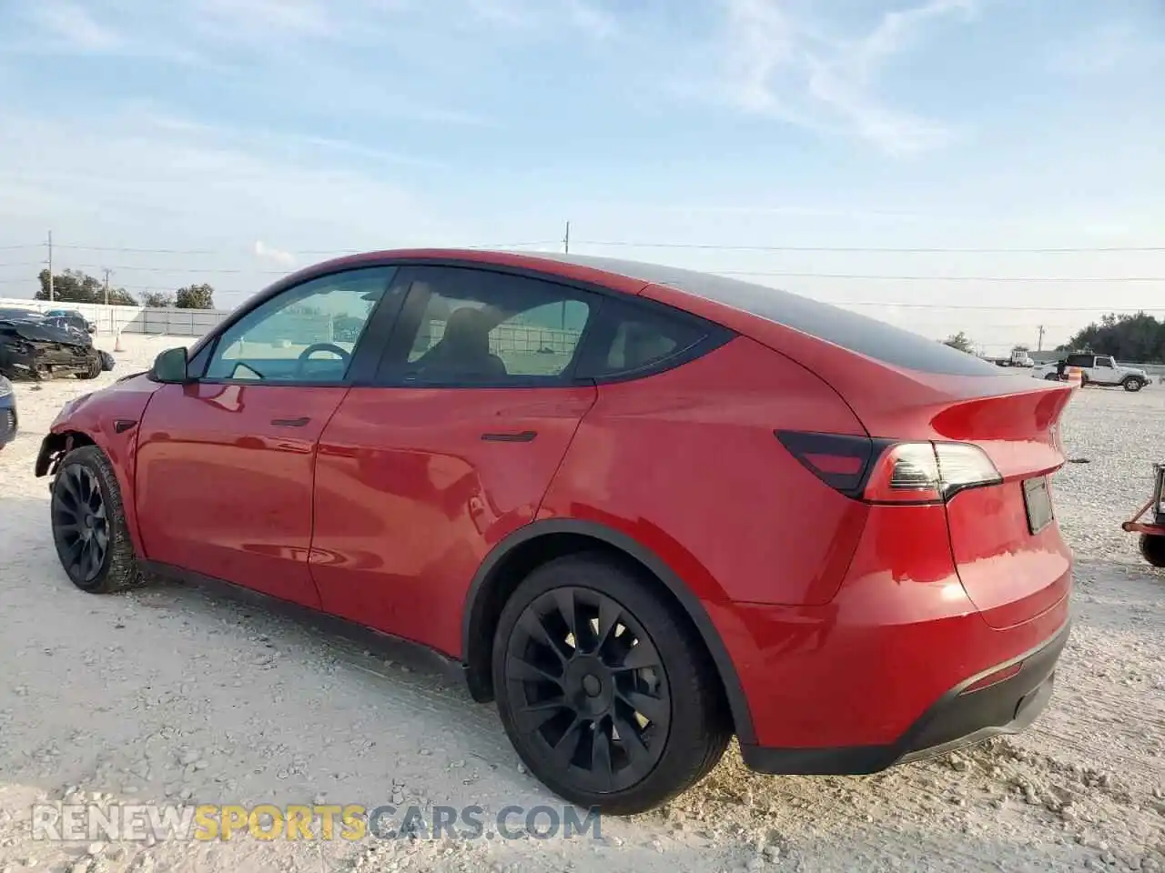 2 Photograph of a damaged car 7SAYGDEE9NF548990 TESLA MODEL Y 2022