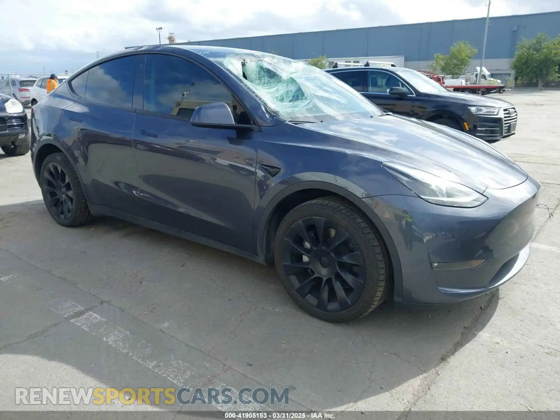 1 fotografías del automóvil dañado 7SAYGDEE9NF557382 TESLA MODEL Y 2022