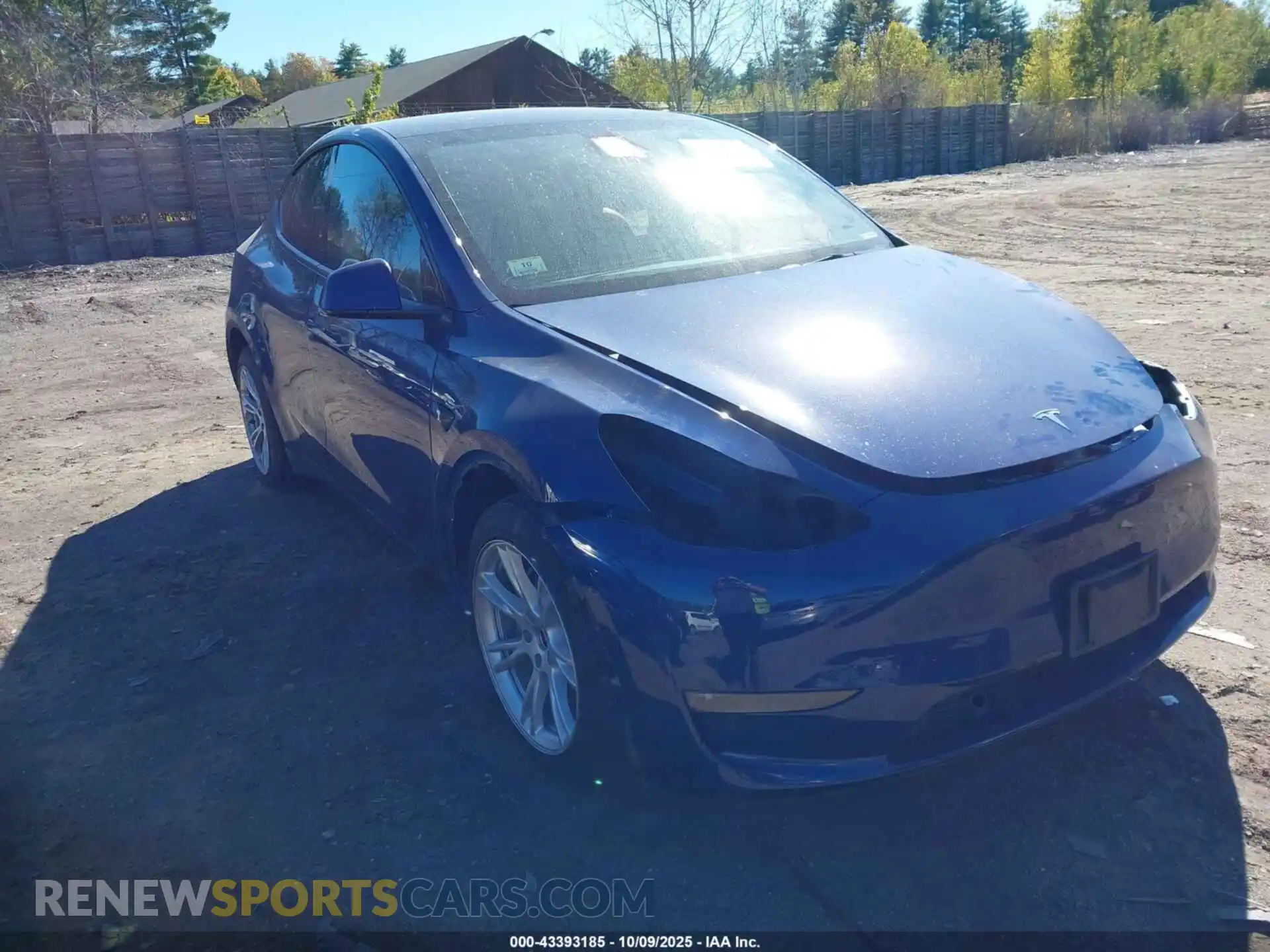 1 Photograph of a damaged car 7SAYGDEEXNF307424 TESLA MODEL Y 2022