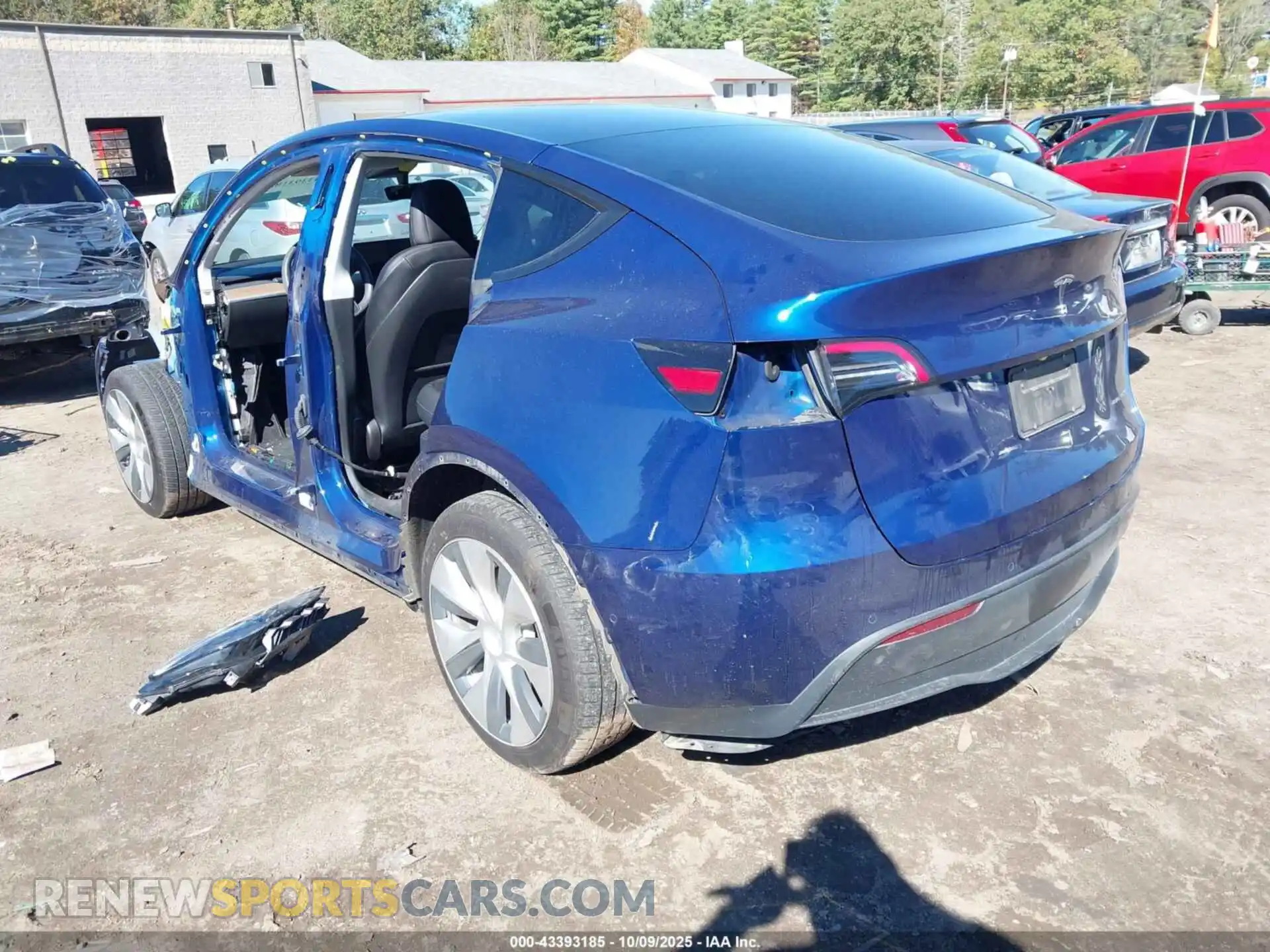 3 Photograph of a damaged car 7SAYGDEEXNF307424 TESLA MODEL Y 2022