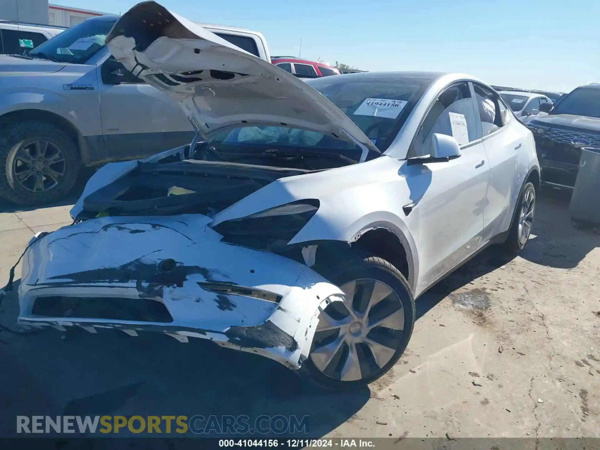 2 Photograph of a damaged car 7SAYGDEEXNF340357 TESLA MODEL Y 2022