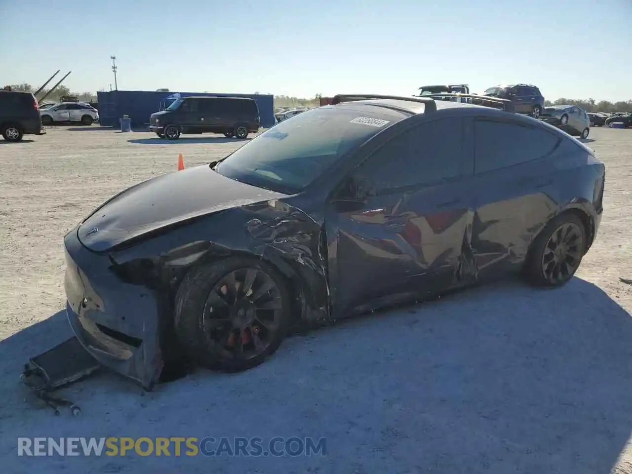 1 fotografías del automóvil dañado 7SAYGDEEXNF368353 TESLA MODEL Y 2022